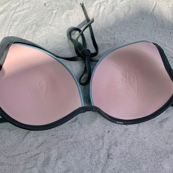 SHADES OF GREEN SHADE & SHORE SWIM TOP 36C NWOT - Picture 3 of 4